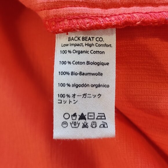 back beat co. Organic Cotton Corduroy Jacket Utility Casual Pockets Size Large - Picture 10 of 11